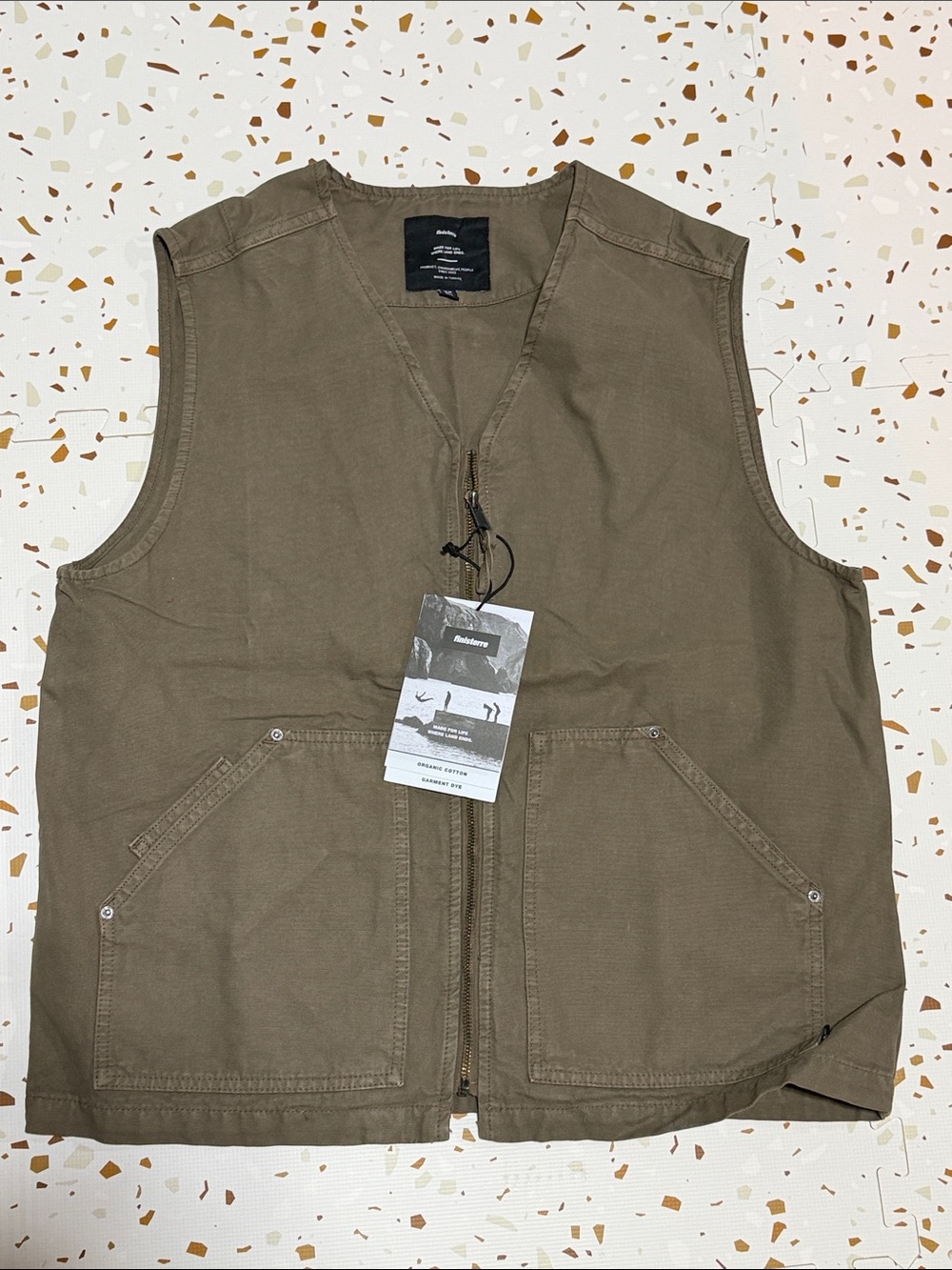 Sinister Men's Olive Utility Fishing Vest